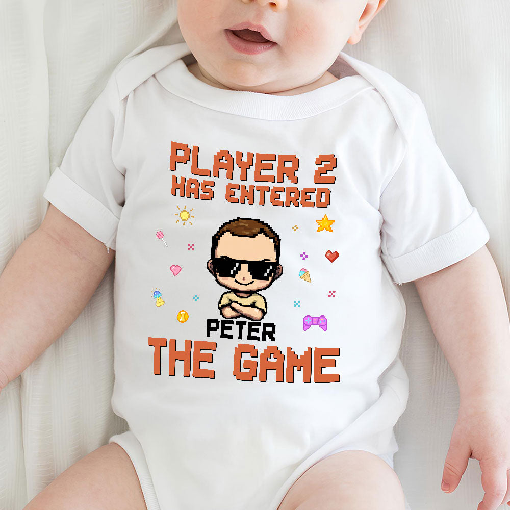 Leveled Up - Personalized Custom T-shirt And Onesie
