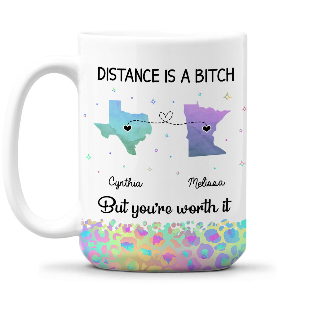 You Are Worth It - Personalized Custom Coffee Mug