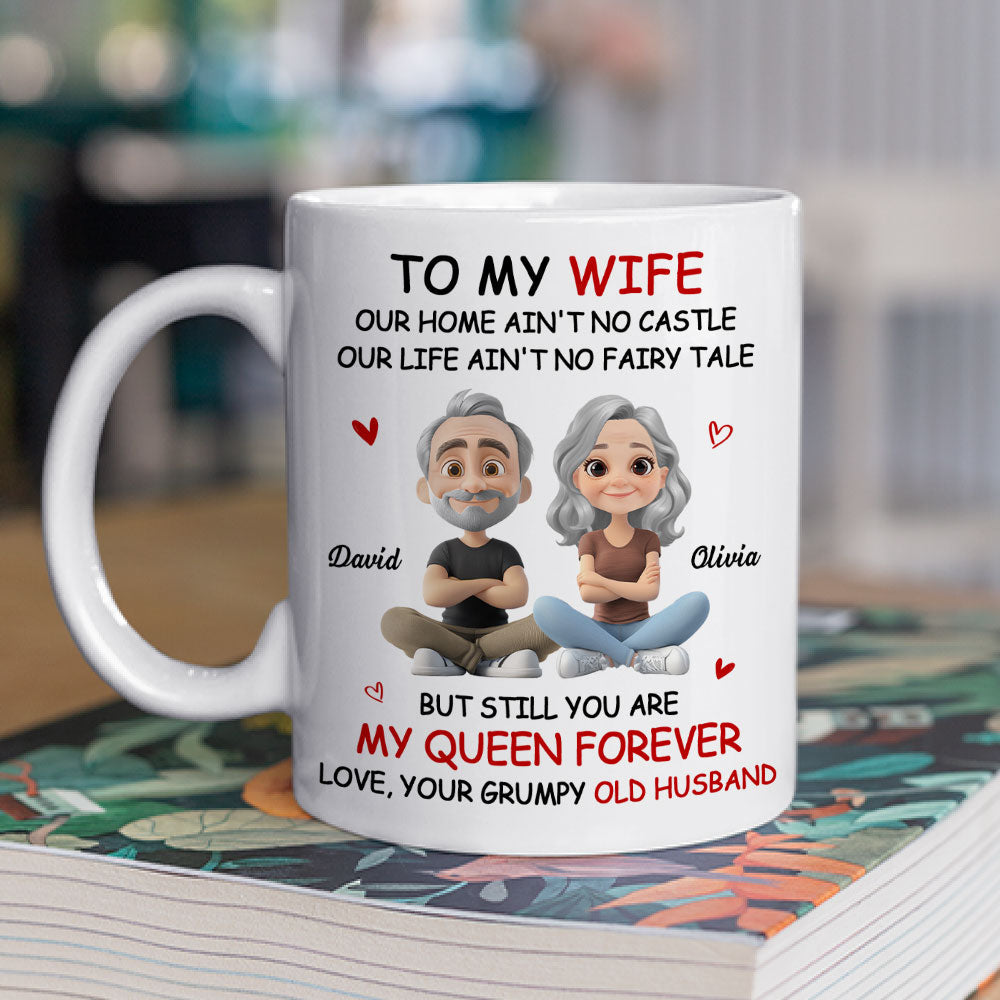 My Queen - Personalized Custom Coffee Mug