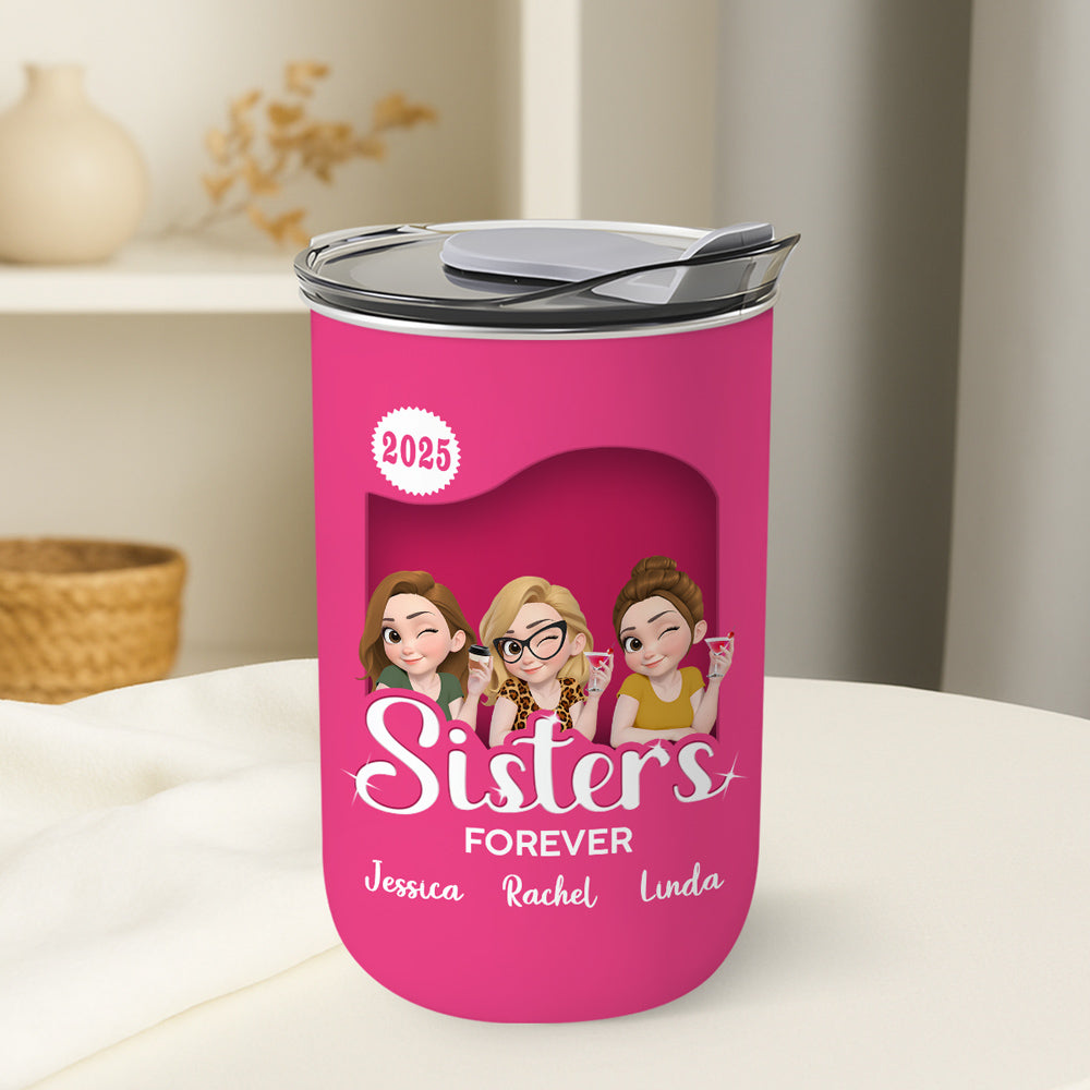 Besties Forever - Personalized Custom 10oz Tumbler