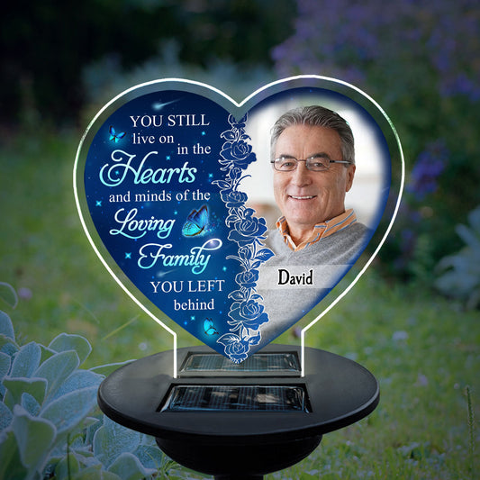 Hearts And Minds - Personalized Custom Solar Light