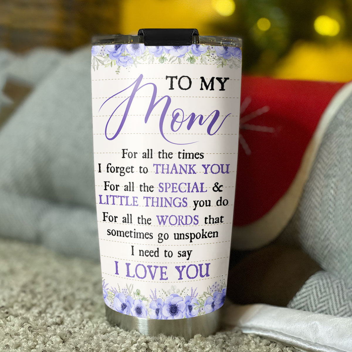 Forgot To Thank You - Personalized Custom Tumbler