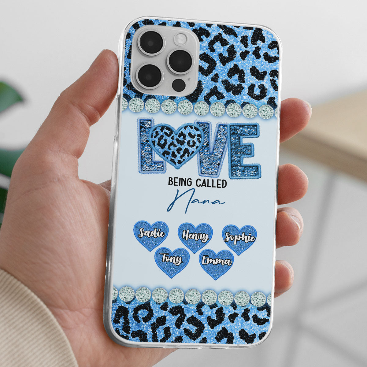 Love Being Called Grandma Version 2 -  Personalized Custom Phone Case