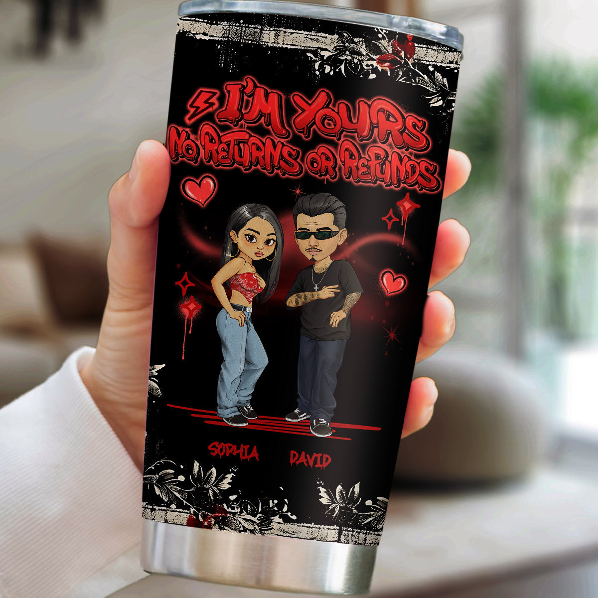 Couple 2024 - Personalized Custom Tumbler