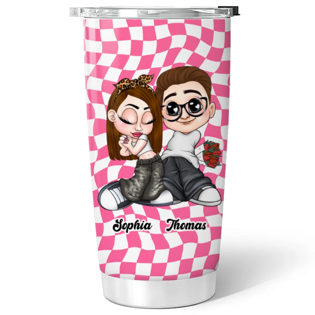 Y2K Couple - Personalized Custom Tumbler