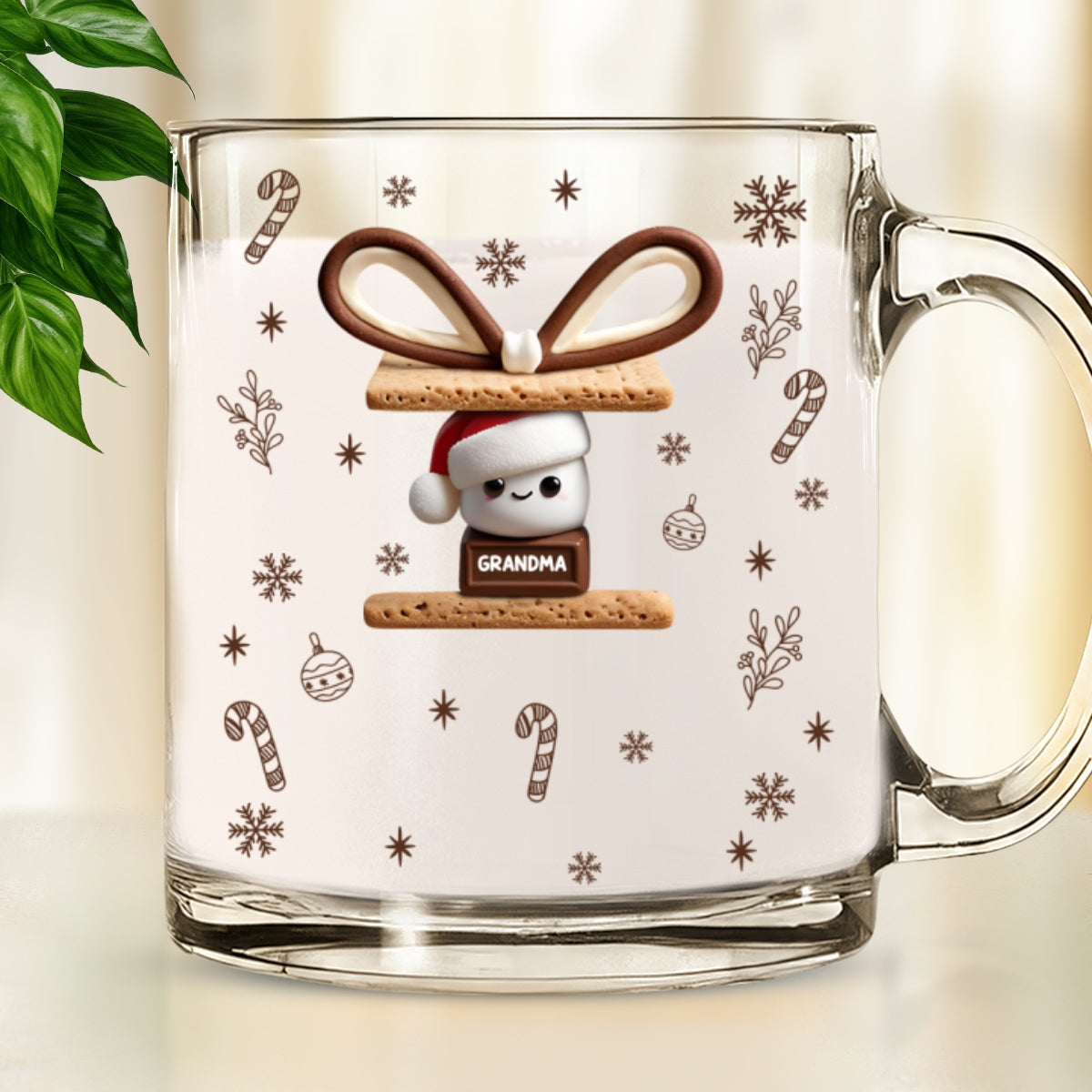 Happy Smores - Personalized Custom Glass Mug