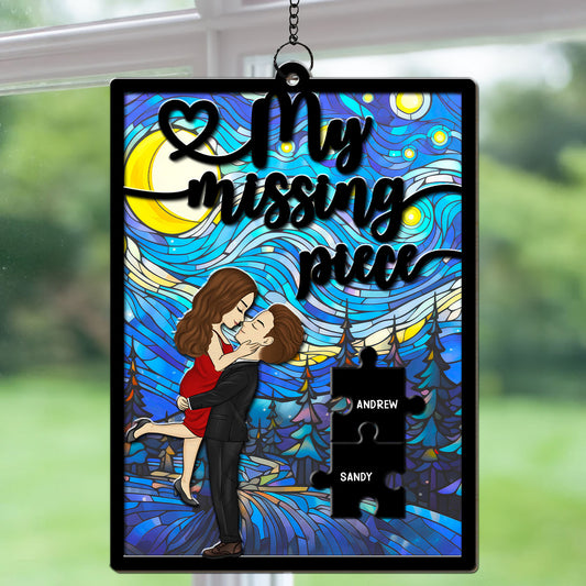 My Missing Piece - Personalized Custom Suncatcher