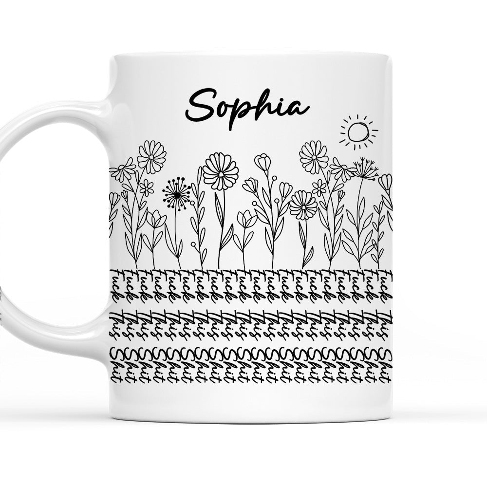 Hidden Message - Personalized Custom Coffee Mug