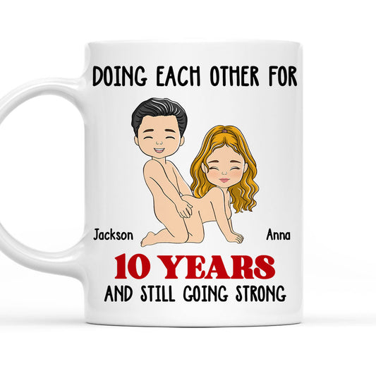 Doing Each Other For Years - Personalized Custom Coffee Mug