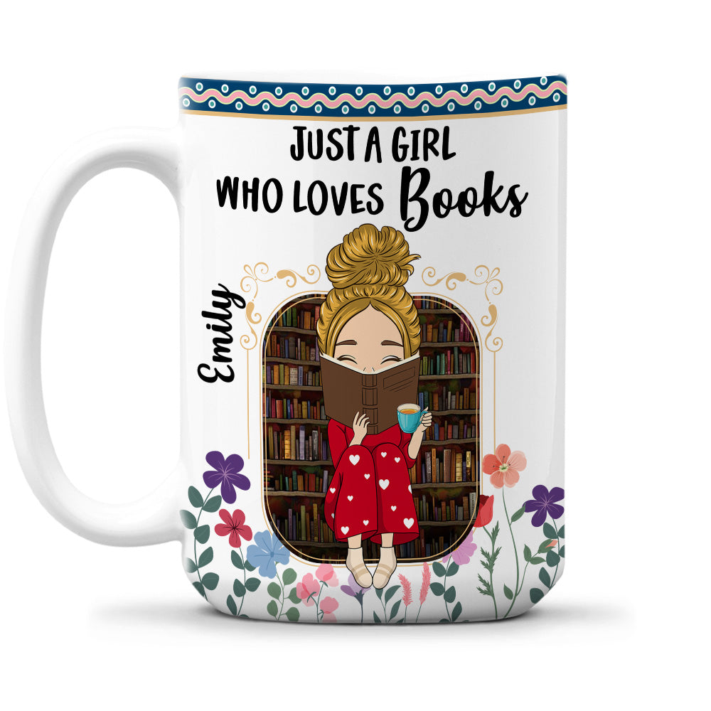 Reading Fuel My Soul - Personalized Custom Coffee Mug