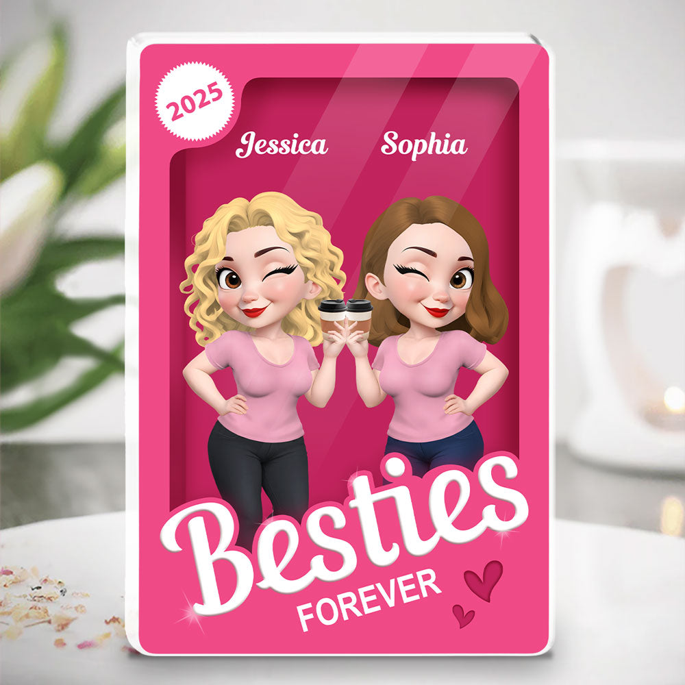 Bestie Forever Box - Personalized Custom Acrylic Plaque