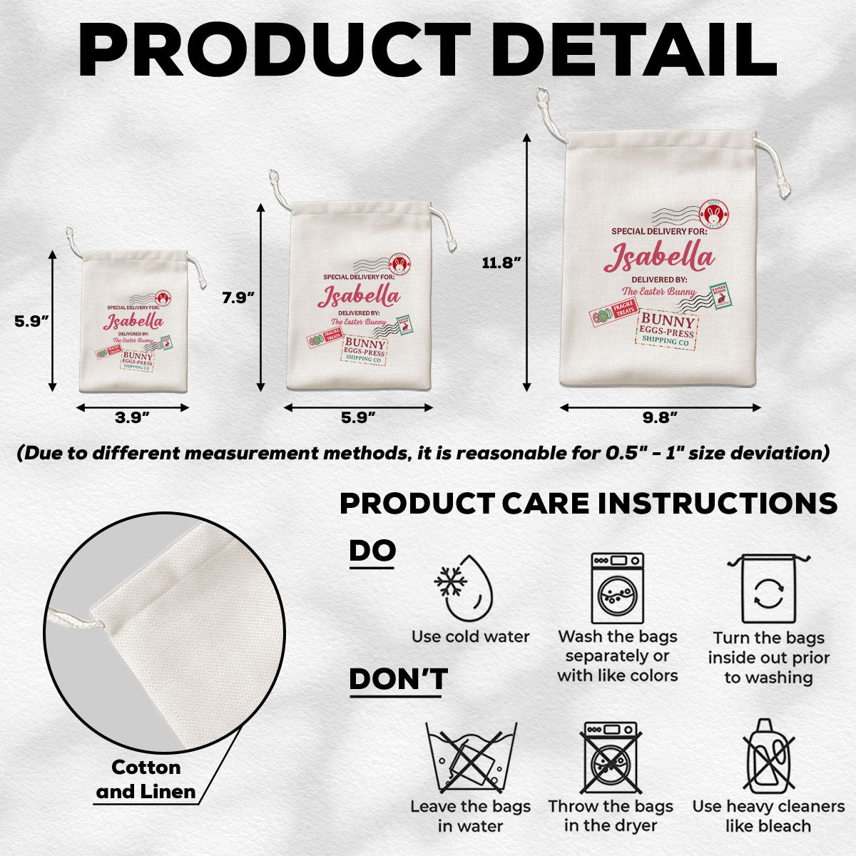 Special Delivery - Personalized Custom Favor Bag