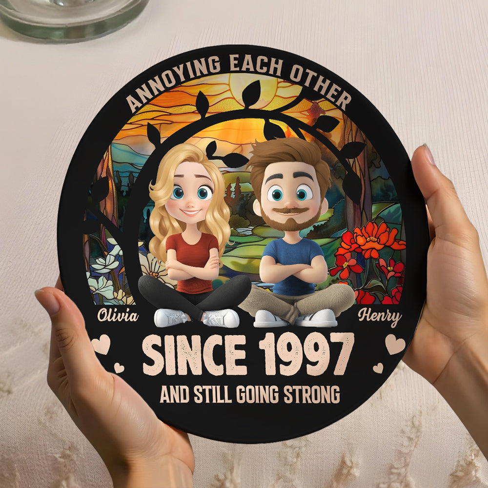 Love You Forever - Personalized Custom Ceramic Plate