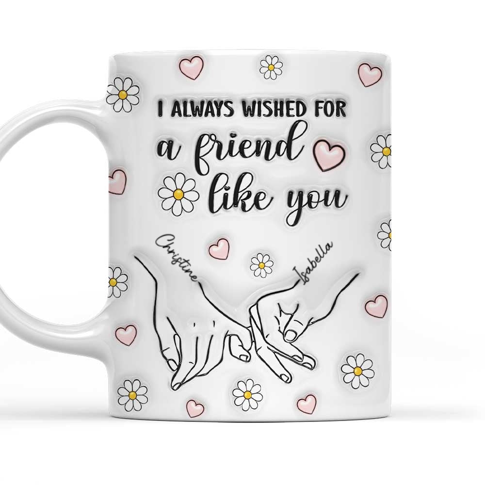Wished For - Personalized Custom 3D Inflated Effect Mug