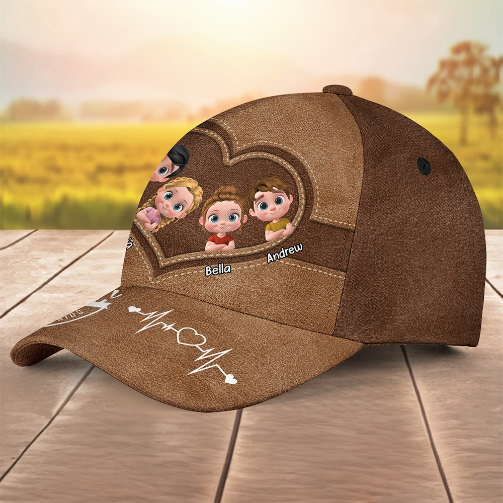 Best Daddy Papa Ever - Personalized Classic Cap