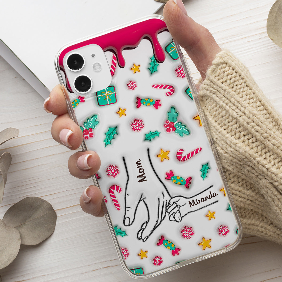 Christmas Of Nana - Personalized Custom 3D Inflated Effect Phone Case