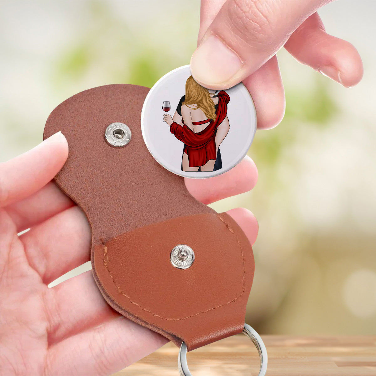 I Knew I Belonged To You - Personalized Custom Pocket Hug