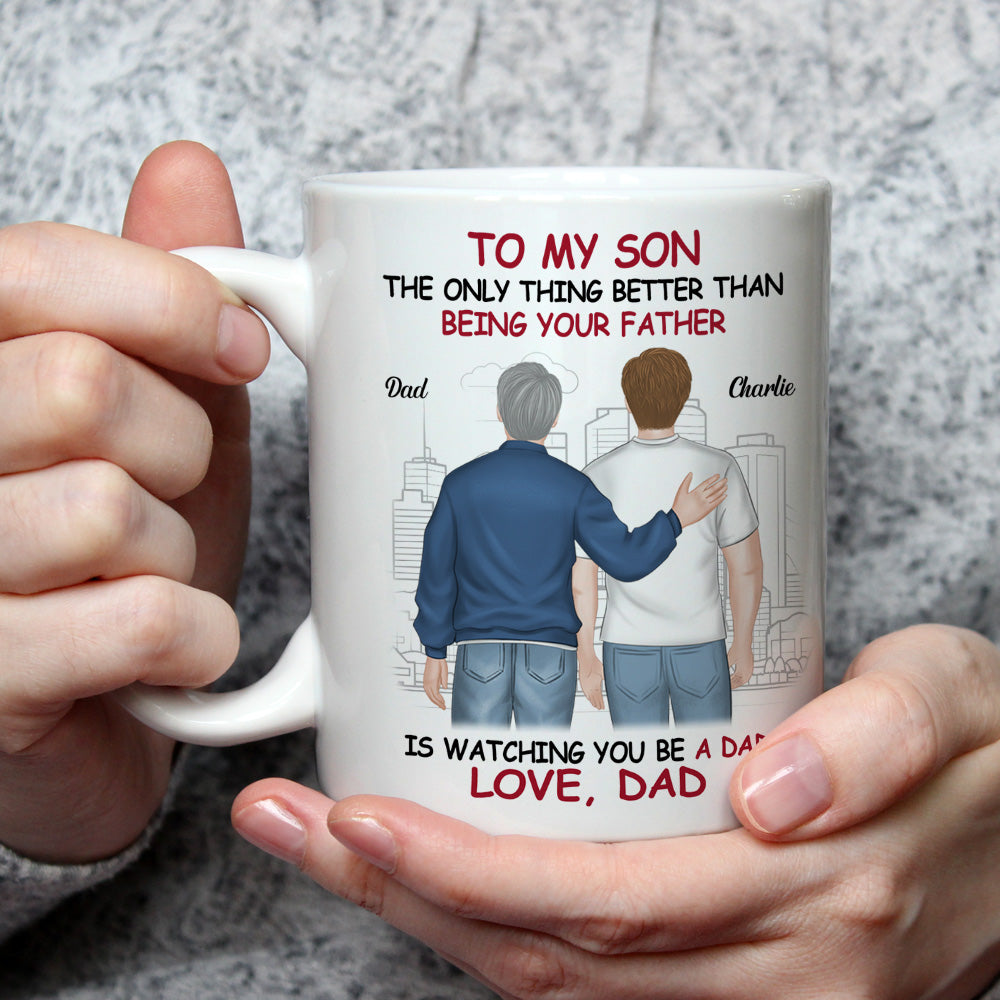 We Are Proud Of You - Personalized Custom Coffee Mug
