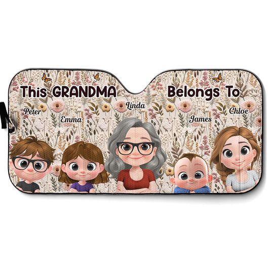 Wildflower Garden - Personalized Custom Car Sunshade