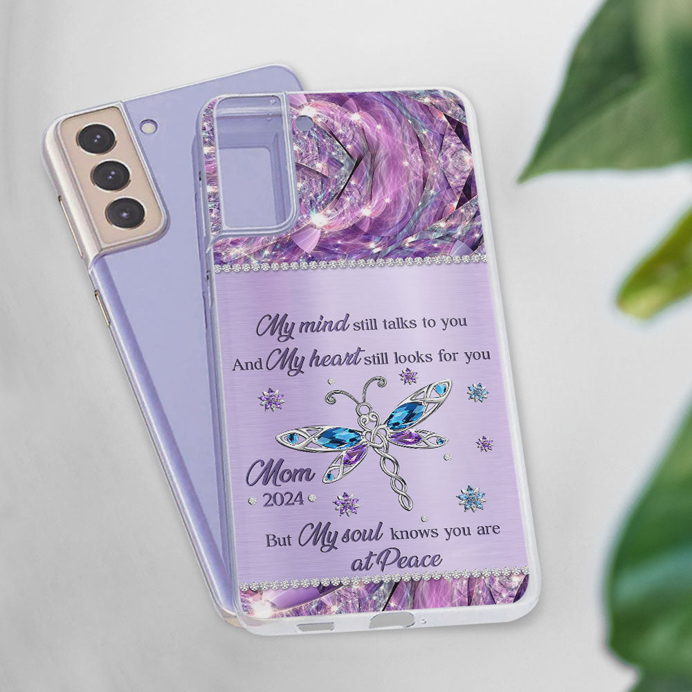 My Soul Knows You Are At Peace - Personalized Custom Phone Case