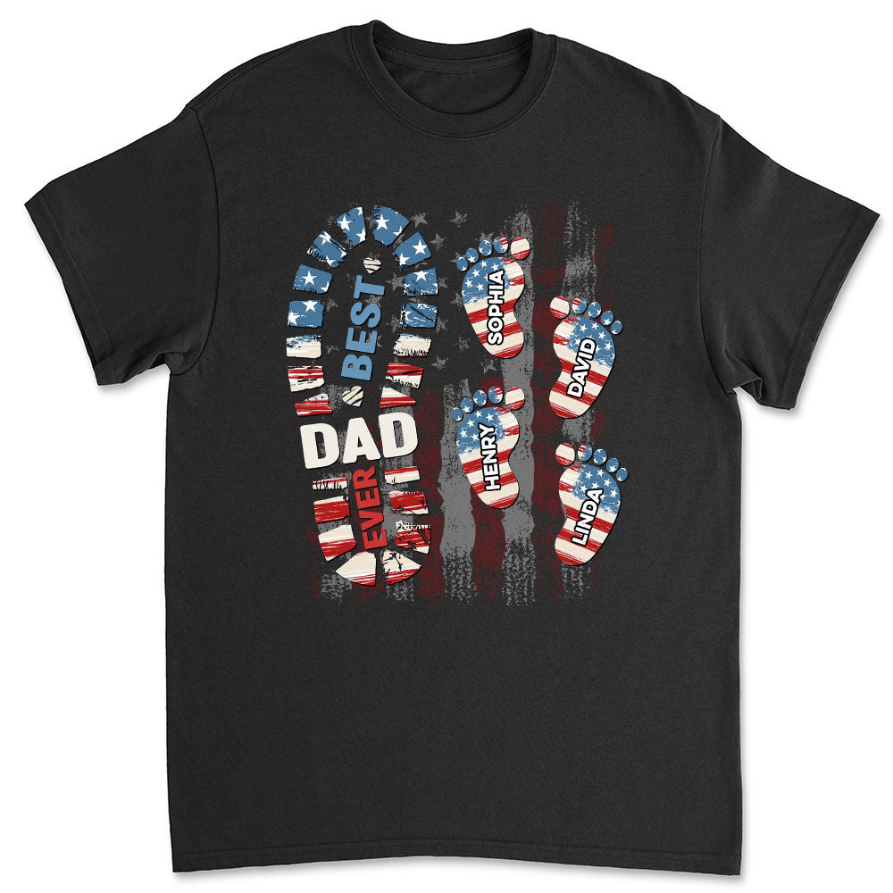Daddy Is The Best - Personalized Custom Shirt