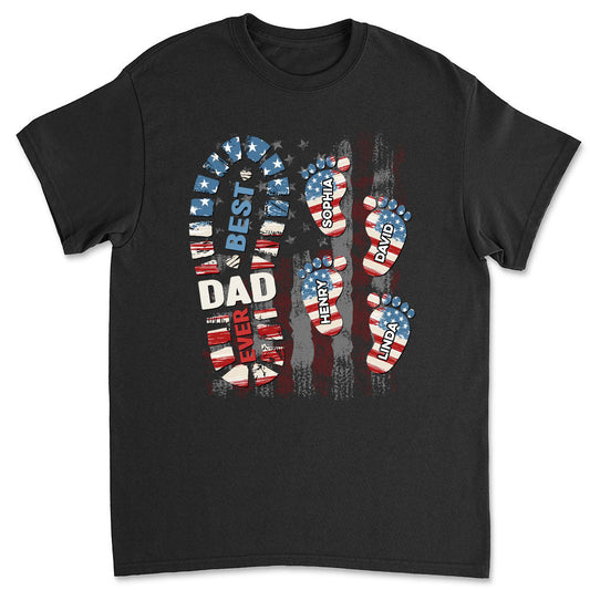 Daddy Is The Best - Personalized Custom Shirt