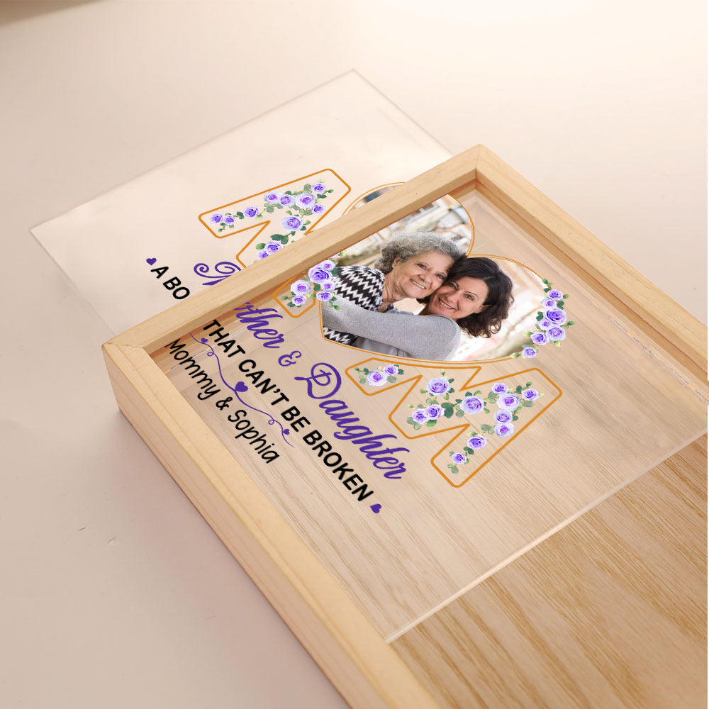 A Bond That Can Not Be Broken - Personalized Frame Light Box
