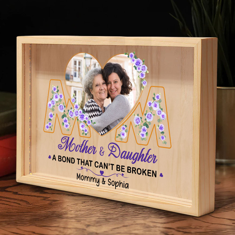 A Bond That Can Not Be Broken - Personalized Frame Light Box