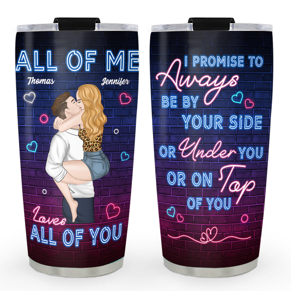 By Your Side - Personalized Custom Tumbler