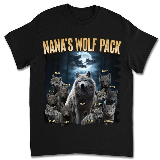Mama Wolf Pack - Personalized Custom Shirt