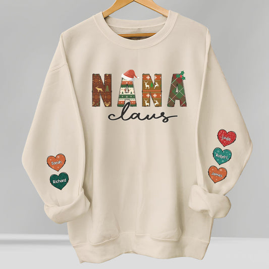 Nana Claus - Personalized Custom Sweatshirt