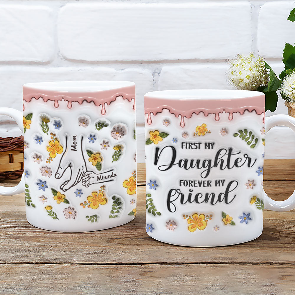 My Beloved Daughter - Personalized Custom 3D Inflated Effect Mug