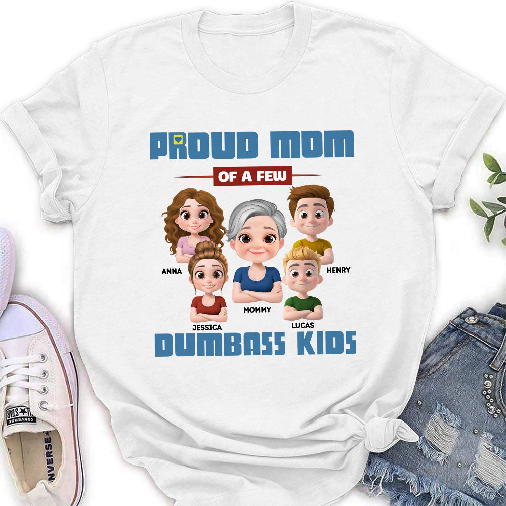 Proud Mom - Personalized Custom Shirt