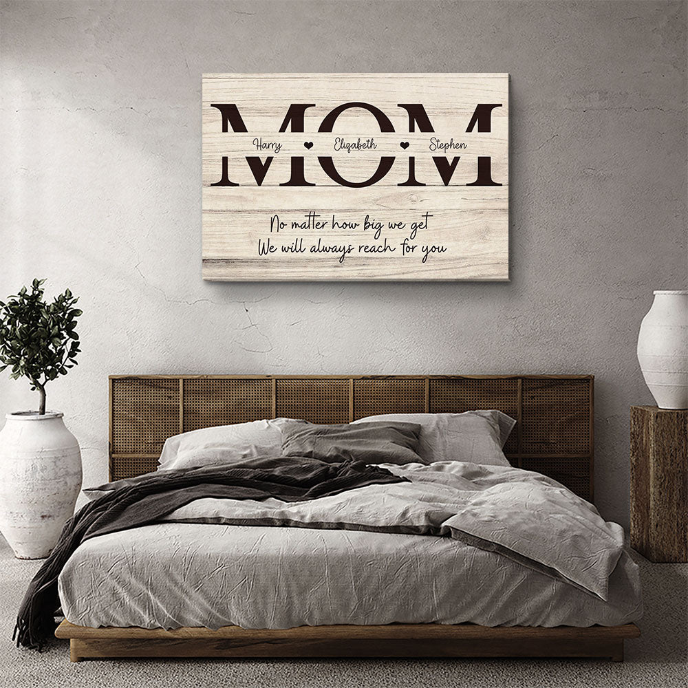 Always Reach For You - Personalized Custom Canvas Print