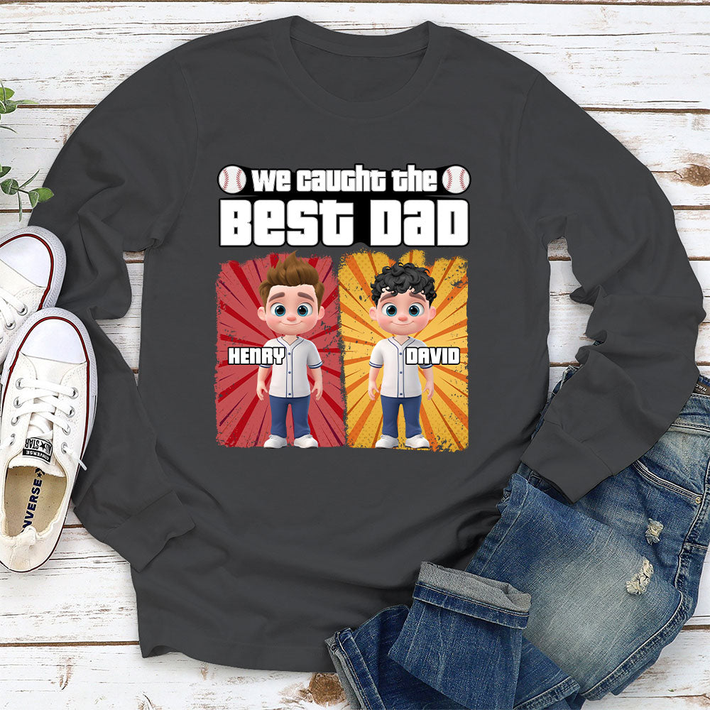Daddy Baseball Buddy - Personalized Custom Shirt