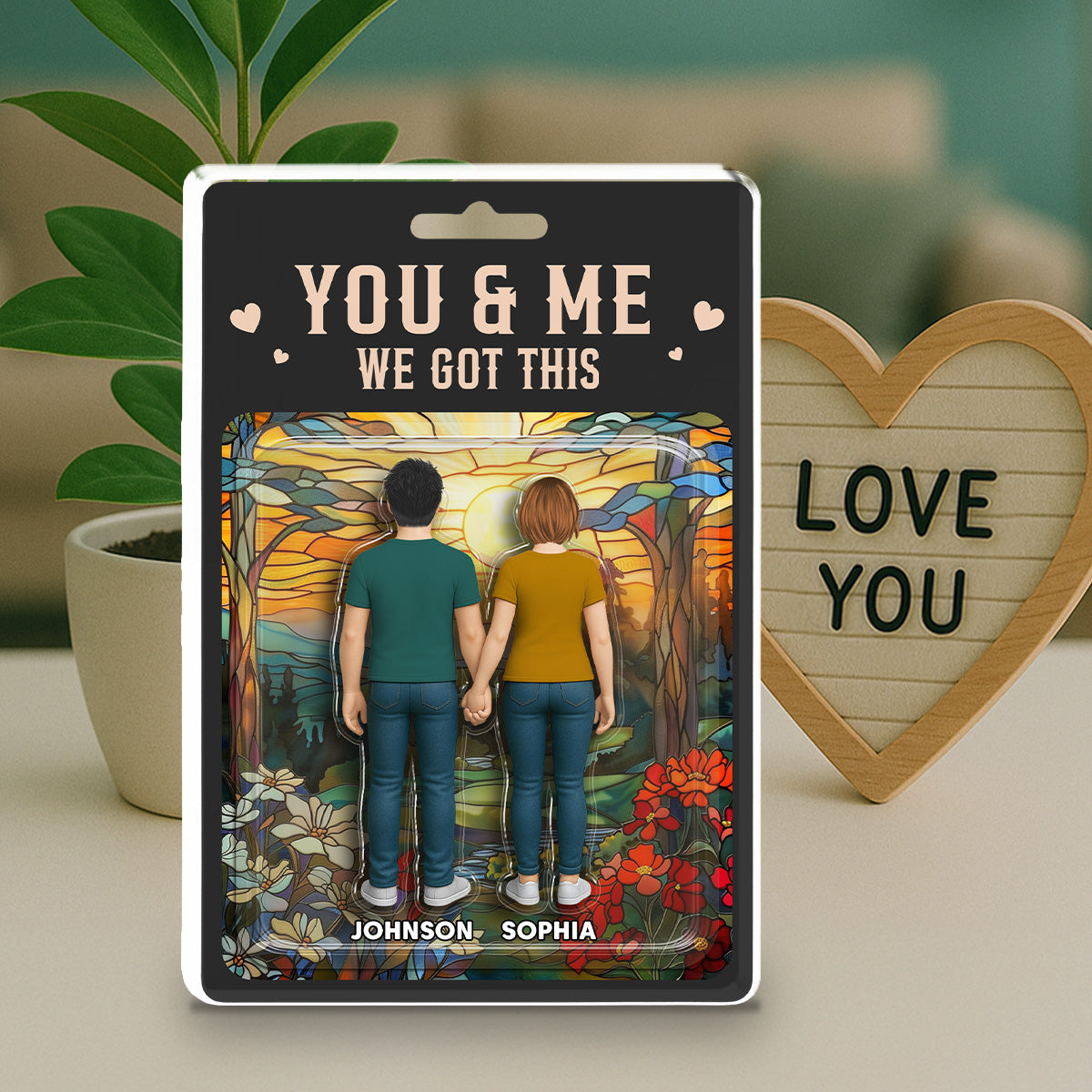 You & Me We Got This - Personalized Custom Acrylic Plaque