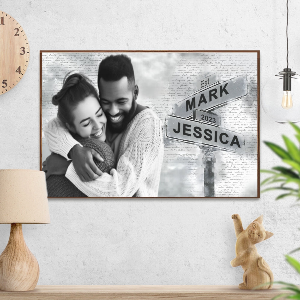 I Need You Because I Love You - Personalized Custom Poster