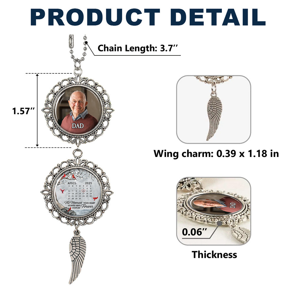 The Moment Your Heart Stopped - Personalized Custom Charming Ornament