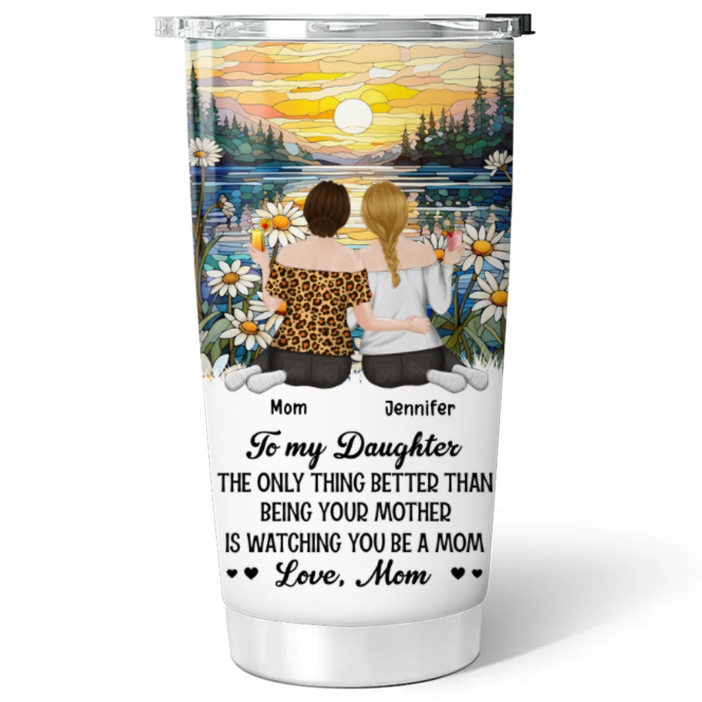To My Daughter Version 2 - Personalized Custom Tumbler