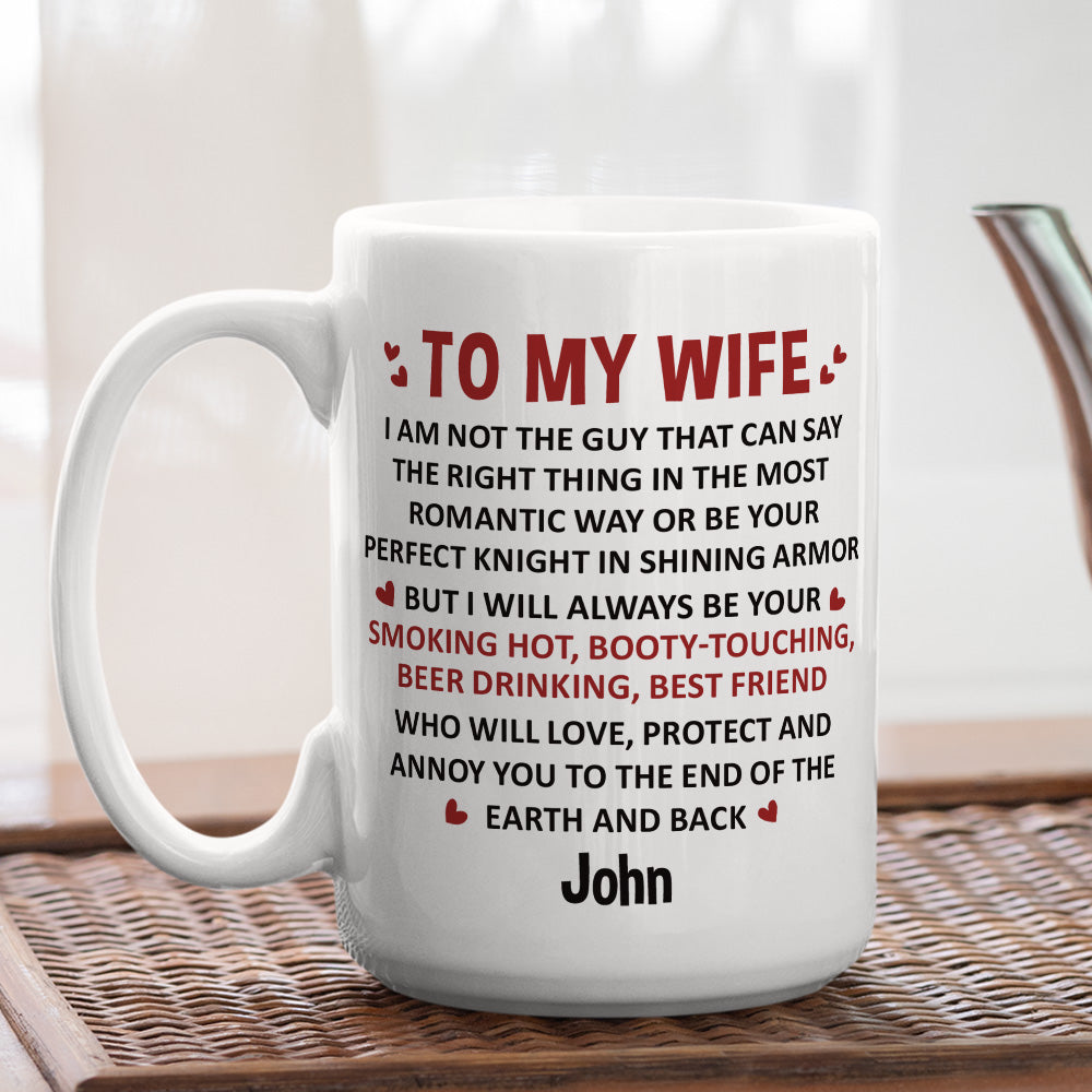 To My Wifey - Personalized Custom Coffee Mug
