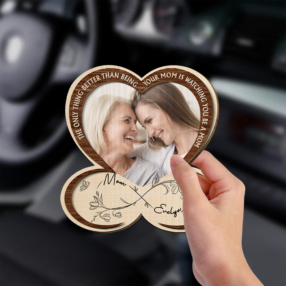 Drive Safe Mommy - Personalized Custom Car Visor Clip