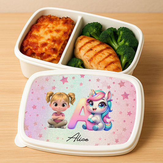 Unicorn Kids - Personalized Custom Lunch Box
