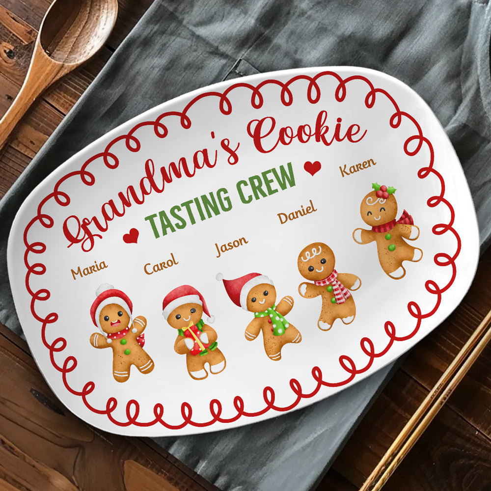 Tasting Crew Of Grandma - Personalized Custom Platter