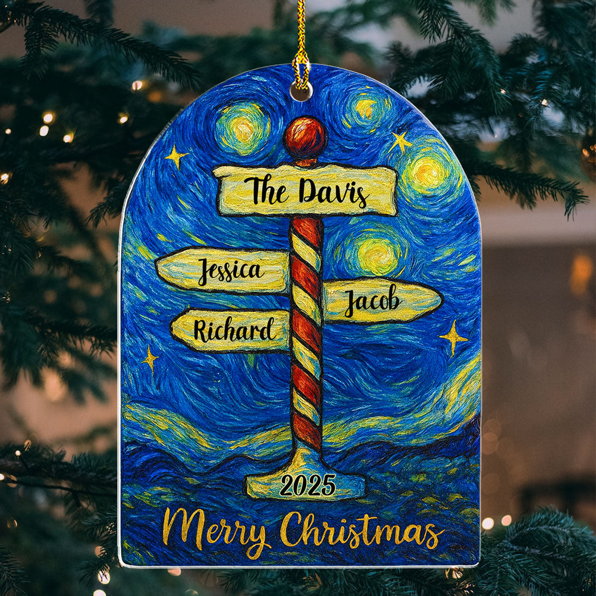 Forever Our Family - Personalized Custom Acrylic Ornament