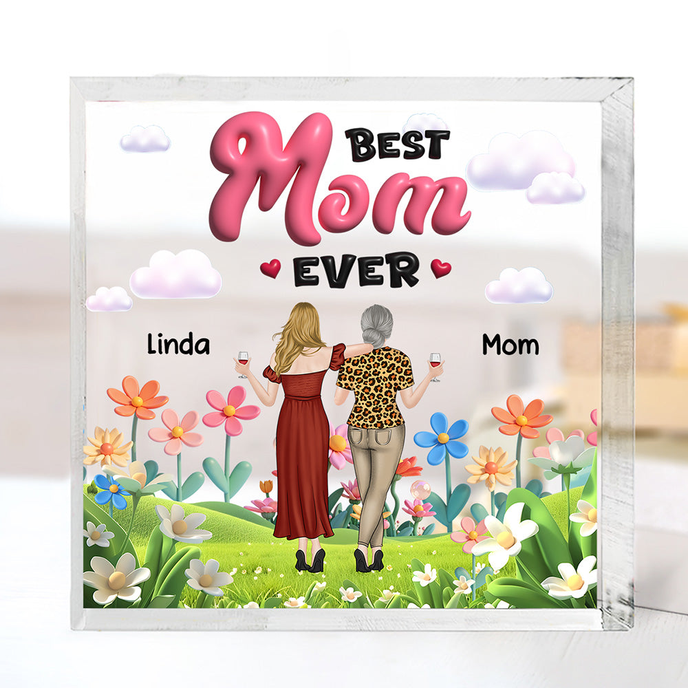Great Motherly Love - Personalized Custom Acrylic Plaque
