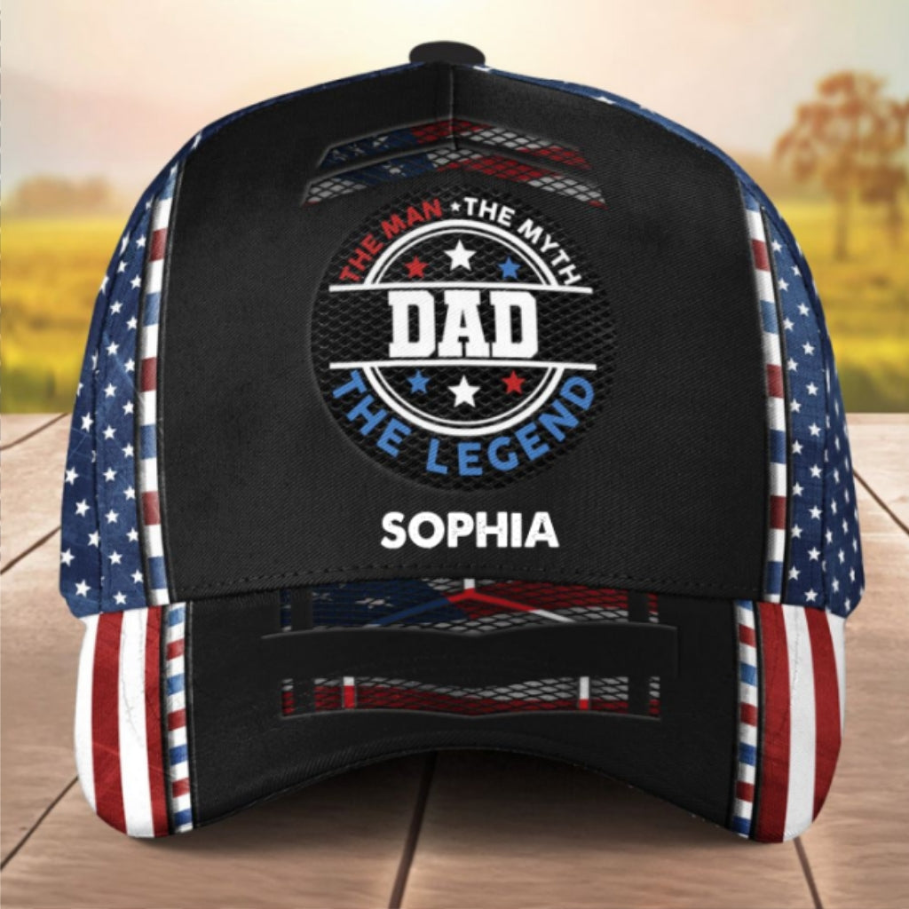The Legend - Personalized Custom Classic Cap