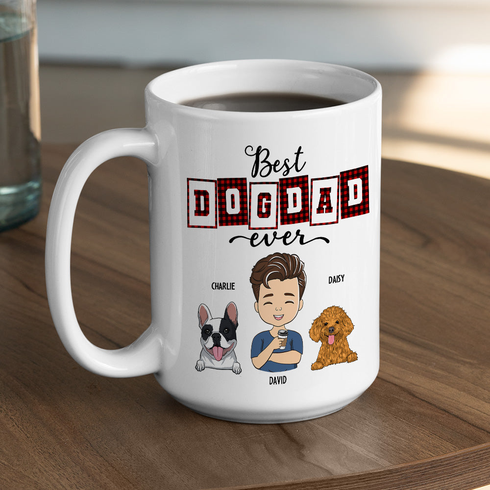 Best Mom Dad Of The Year - Personalized Custom Coffee Mug