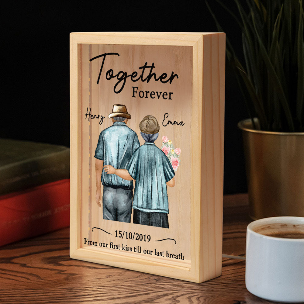 Till Our Last Breath - Personalized Custom Frame Light Box