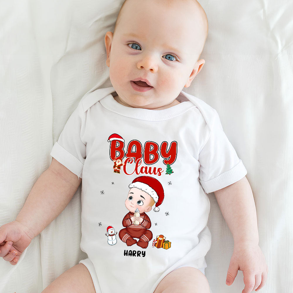 Baby Claus - Personalized Custom Baby Onesie