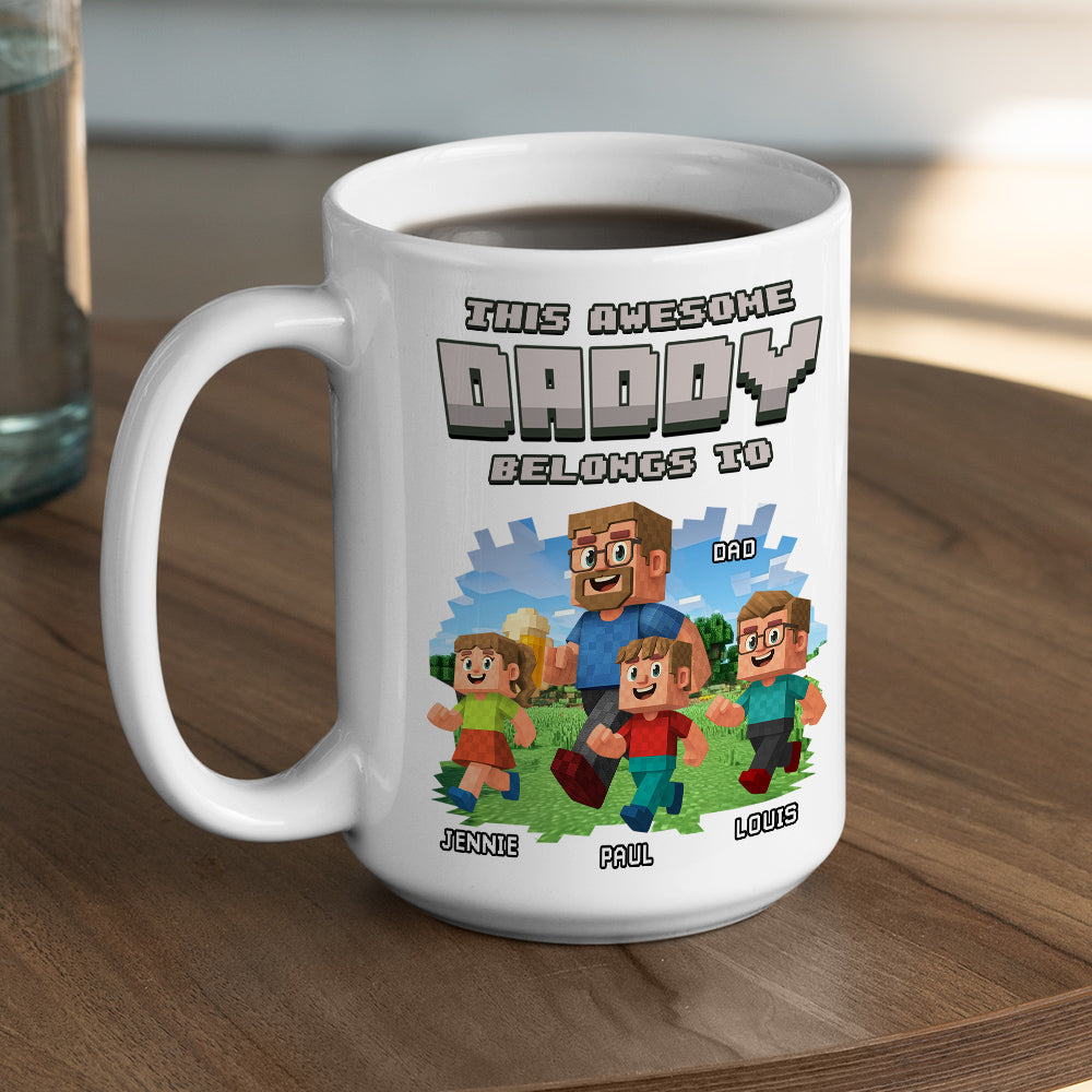 Crafted With Love - Personalized Custom Coffee Mug